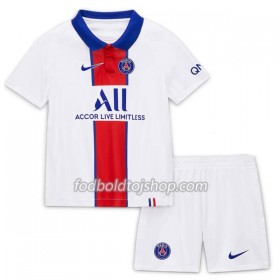 Paris Saint-Germain Børn Udebane Fodboldsæt 2020-21 S/S (+ Korte bukser)